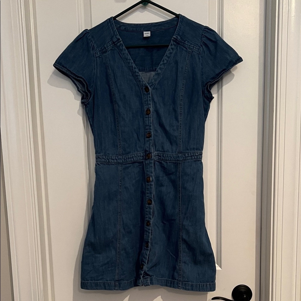 Old Navy Blue Denim Dress